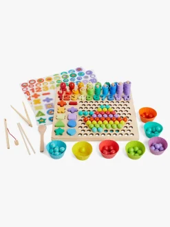 Fippla Spil & Puslespil-Montessorileg All-in-one