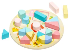 Fippla Spil & Puslespil-Træpuslespil Former 21 Brikker