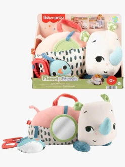 Babylegetøj|FisherPrice Fischer-Price Tummy Time Roaming Rhino Aktivitetslegetøj