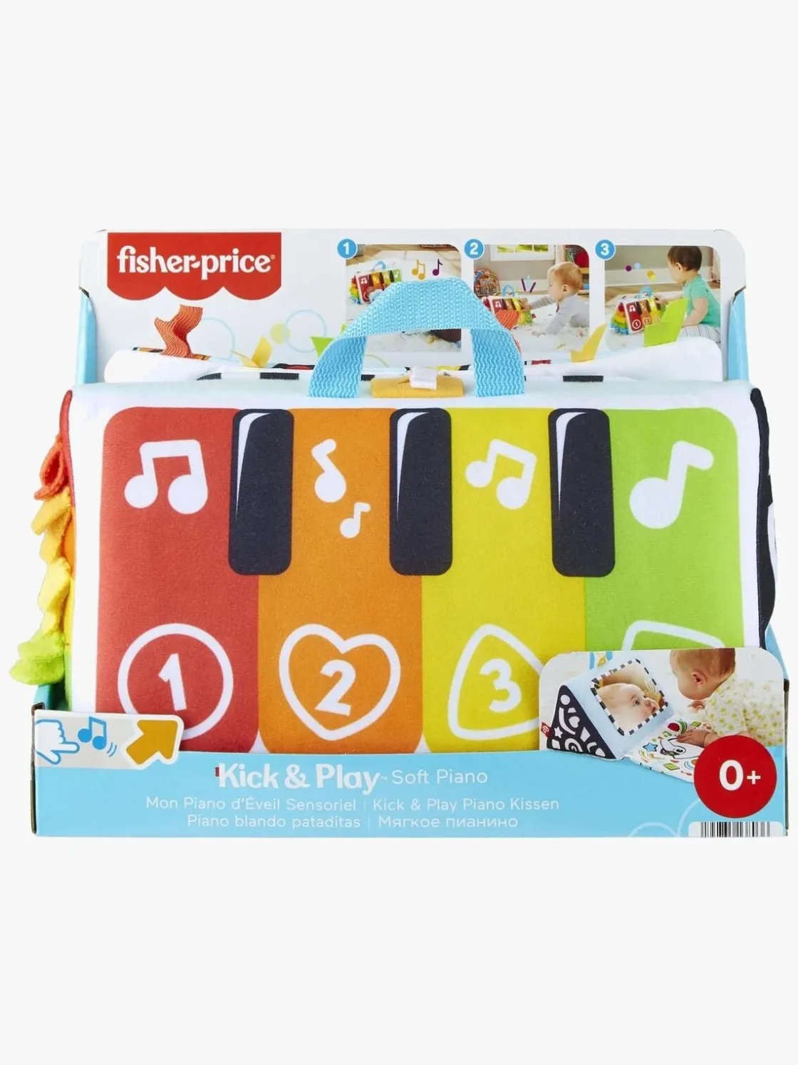 Babylegetøj|FisherPrice Fisher-Price Kick & Play Aktivitetslegetøj Soft Klaver