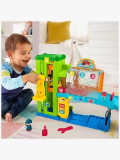 FisherPrice Interaktivt Legetøj-Fisher-Price Little People Parkeringshus med Lysshow