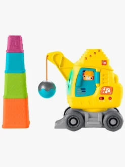 Babylegetøj|FisherPrice Fisher-Price Tælle- og Stabelkran