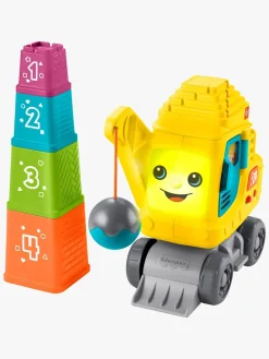 Babylegetøj|FisherPrice Fisher-Price Tælle- og Stabelkran