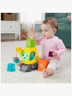 Babylegetøj|FisherPrice Fisher-Price Tælle- og Stabelkran