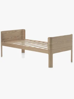 Børnesenge & Tilbehør|Flexa Juniorseng Afrundet Sengegavl, Eg