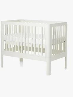 Børnesenge & Tilbehør|Flexa Tremmeseng, Cremehvid