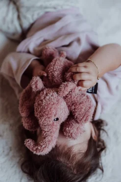 Børn Flow Lamper & Belysning-Bamse  Med Natlampe George, Pink