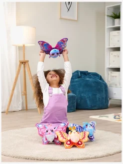 Dukker & Bamser|SimbaToys Fluffyfly Bamse Sommerfugl, Blå