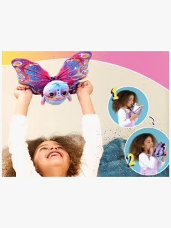 Dukker & Bamser|SimbaToys Fluffyfly Bamse Sommerfugl, Pink