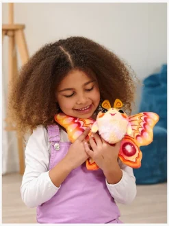 SimbaToys Dukker & Bamser-Fluffyfly Bamse Sommerfugl, Gul