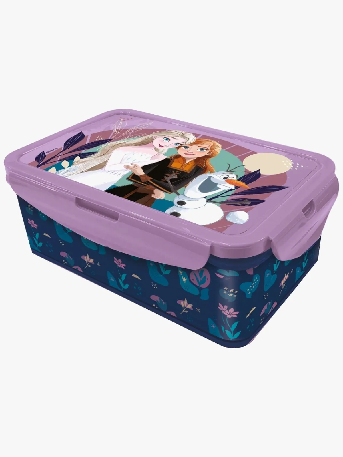 Spisetid|DisneyFrozen Frozen Madkasse med Udtagelig Rumdeler, Purple
