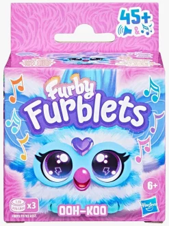 Furby Dukker & Bamser-Furblets Interaktivt Tøjdyr Ooh Koo