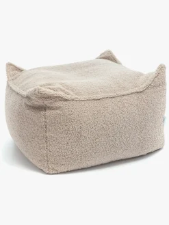 Børnemøbler|Furini Nila Puf Bouclé, Cappucino