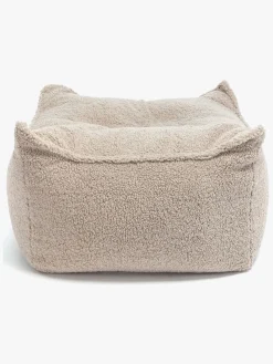 Børnemøbler|Furini Nila Puf Bouclé, Cappucino