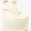 Børnemøbler|Furini Yogi Sækkestol Bouclé, Creme