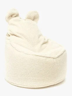 Børnemøbler|Furini Yogi Sækkestol Bouclé, Creme