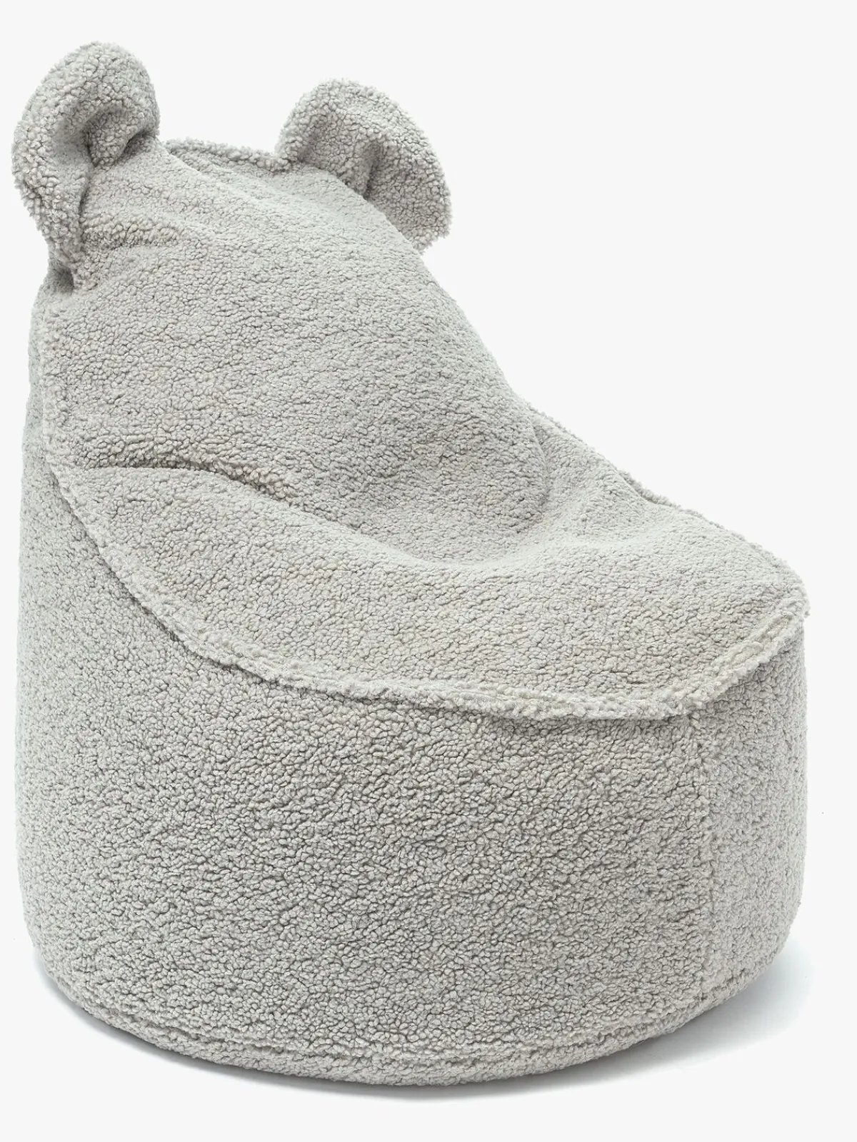 Børnemøbler|Furini Yogi Sækkestol Bouclé, Grå