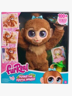 Interaktivt Legetøj|FurReal Peanut The Playful Monkey Interaktiv Abe 38 cm
