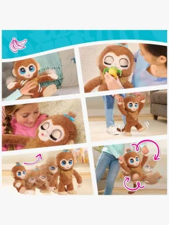 Interaktivt Legetøj|FurReal Peanut The Playful Monkey Interaktiv Abe 38 cm