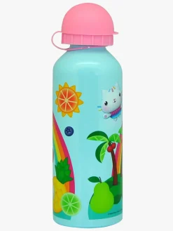 Spisetid|GabbysDollhouse Gabby's Dollhouse  Aluminium Drikkedunk 500 ml, Blå/Pink