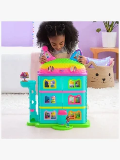 Børn GabbysDollhouse Legetøj Til Børn På 0-10 År|Dukker & Bamser-Gabby's Dollhouse Celebration Purrfect Dukkehus