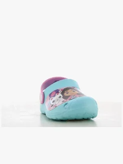 Hjemmesko|GabbysDollhouse Gabby's Dollhouse Clogs, Turkish Blue/Fuchsia