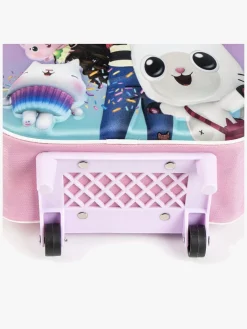 Tasker|GabbysDollhouse Gabby's Dollhouse 3D Kuffert, Lyserød/blå