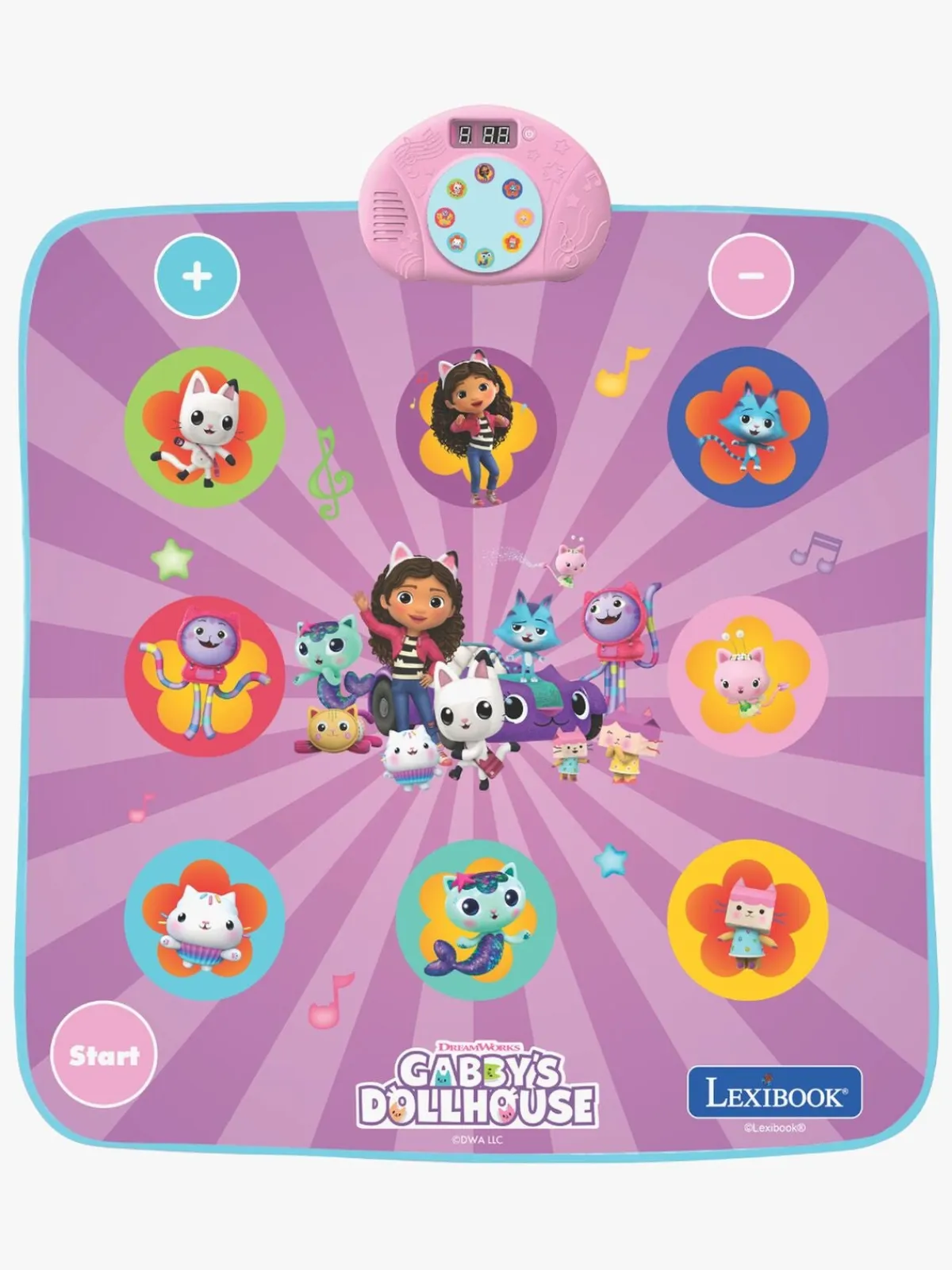 Børn GabbysDollhouse Legetøj Til Børn På 0-10 År|Elektronik & Media-Gabby's Dollhouse Dansetæppe