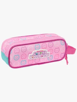 Kreativt Legetøj|GabbysDollhouse Gabby's Dollhouse Dobbelt Penalhus Party, Lyserød