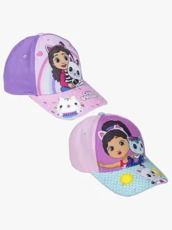 Børn GabbysDollhouse Tilbehør-Gabby's Dollhouse Kasketter 2-pak