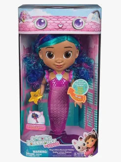 Dukker & Bamser|GabbysDollhouse Gabby's Dollhouse Movie Sing & Shine Havfrue Gabby Dukke 36 cm