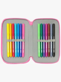 Kreativt Legetøj|GabbysDollhouse Gabby's Dollhouse Penalhus med 3 Rum 37pcs, Confetti