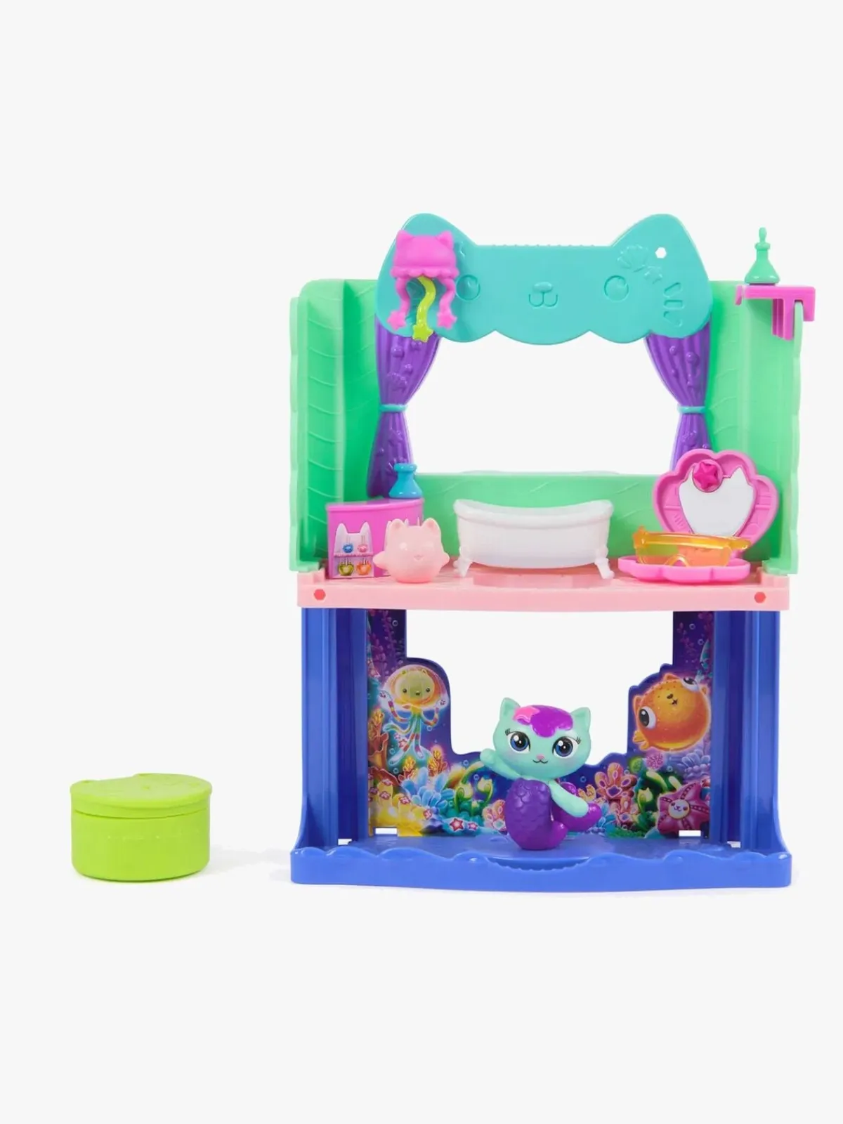 Dukker & Bamser|GabbysDollhouse Gabby's Dollhouse Portal Room Legesæt Badeværelse