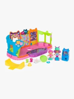 GabbysDollhouse Legetøjsfigurer-Gabby's Dollhouse Rooftop Roller Party Legesæt