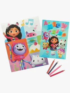 GabbysDollhouse Kreativt Legetøj-Gabby's Dollhouse Skrivesæt