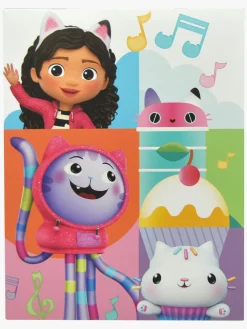 GabbysDollhouse Kreativt Legetøj-Gabby's Dollhouse Skrivesæt