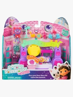 Legetøjsfigurer|GabbysDollhouse Gabby's Dollhouse Story Pawsome Party Legesæt