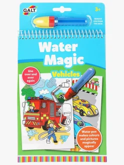 Galt Kreativt Legetøj-Malebog Water Magic Køretøjer