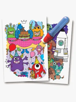 Kreativt Legetøj|Galt Water Magic Malebog Monstre og Rumvæsner