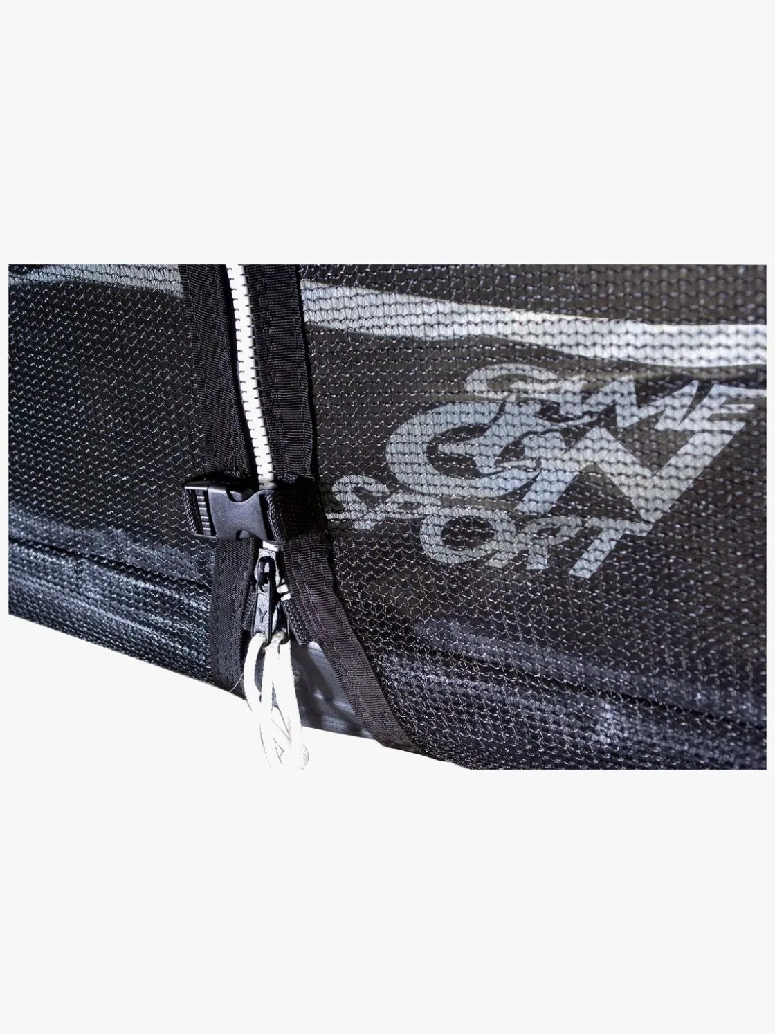 Udeleg|GameOnSport Game On Sport Trampolin Jumpline inkl. Sikkerhedsnet 244 cm, Sort