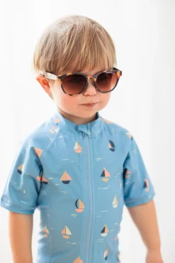 Tilbehør|Geggamoja  Fleksible Solbriller 2-6 År, Tortoise Brown