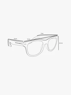 Børn Geggamoja Tilbehør- Fleksible Solbriller 2-6 År, Heart