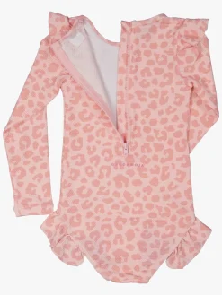 Uv & Strand|Geggamoja UV-Badedragt, Pink Leo