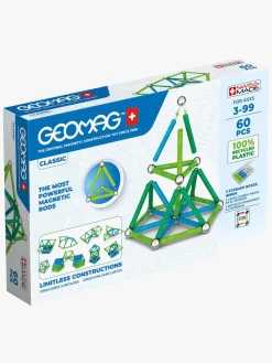 Byggesæt & Lego|Geomag Classic Recycled Byggesæt 60 Dele