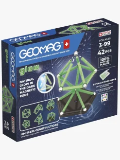 Byggesæt & Lego|Geomag GLOW Byggesæt 42 Dele