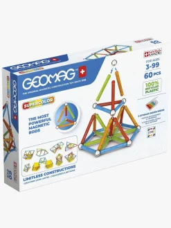 Byggesæt & Lego|Geomag Supercolor Byggesæt 60 Dele
