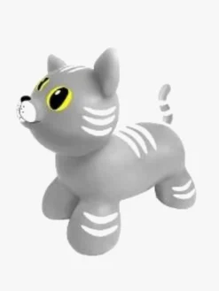 Udelegetøj|GerardoToys Gerardo Toys Hoppedyr Kat, Grå