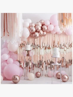 Interiør|GingerRay Ginger Ray Vægdekoration, Guldfarvet Lyserød