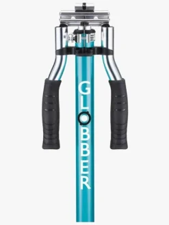 Globber Løbehjul-Flow Element Lights Chrome Finish Løbehjul, Aqua Blue