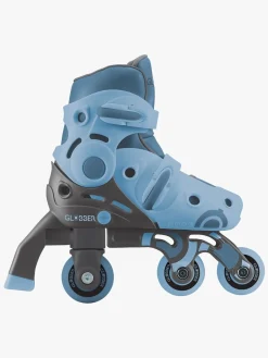 Skating|Globber Learning Inliners 2-i-1, Pastel Mint Blå